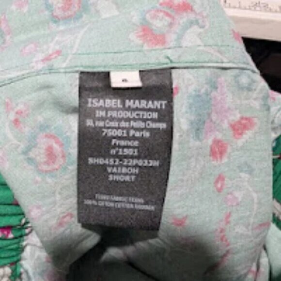 NWT Isabel Marant | Men's Vaiboh floral shorts - Picture 10 of 12